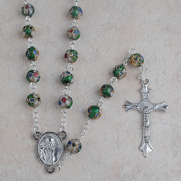 ,Cloisonne beads rosary